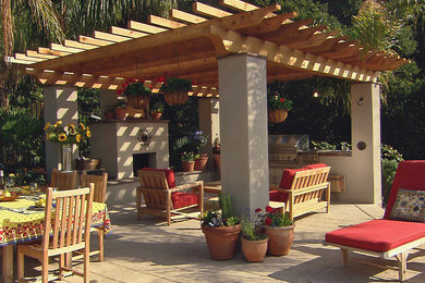 Example of a patio design in Sacramento