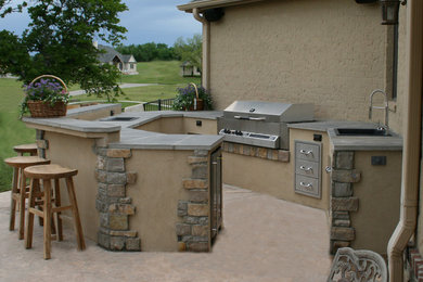 Patio - traditional patio idea in Other