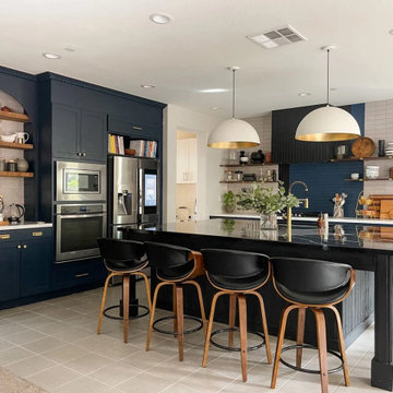 Tri-Color Kitchen Transformation