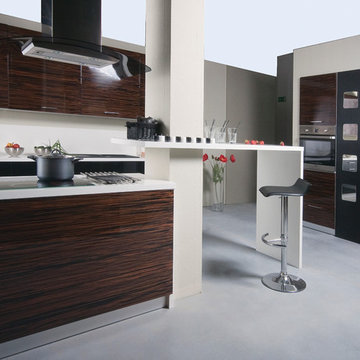 Olive tree acrylic kitchen
