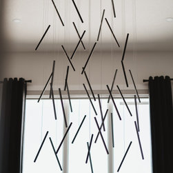 Interior Design/colour palette/cabinet design project - Pendant Lighting