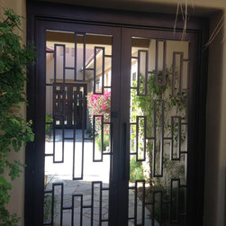 Courtyard Entry Gates - Windows And Doors