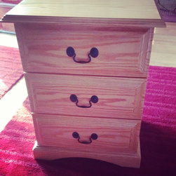 Oak Night Stand - Nightstands And Bedside Tables