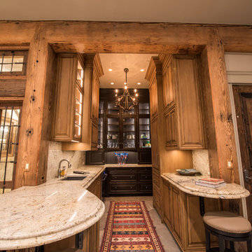 Reclaimed Douglas Fir Timber Frame: Original Smooth Planed Patina
