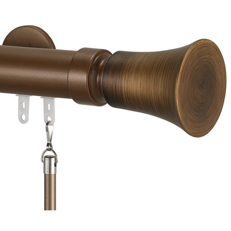 Deco Traverse Rod 2 With Tama 40 Finials, Sandal, 72