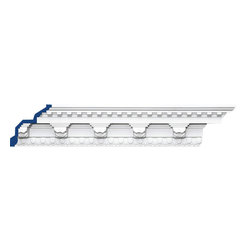 Inviting Home Inc. - Cranston Crown Moulding, 7'10" Long - Molding And Trim