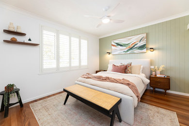 This is an example of a beach style bedroom in Central Coast.