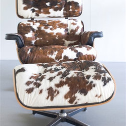 That Famous Chair with Cowhide Cushions - Armchairs And Accent Chairs