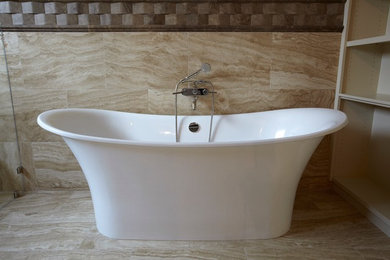 Bathroom - transitional bathroom idea in Houston