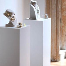 White Laminate Pedestals - Products