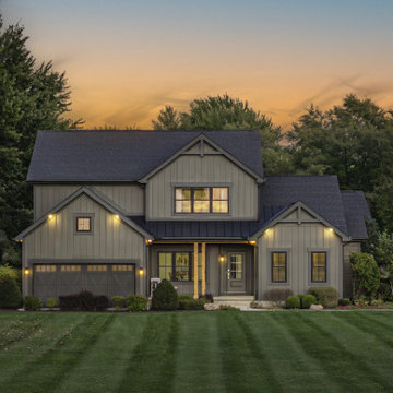 Schumacher Homes Olivia Modern Farmhouse: Columbus North, OH
