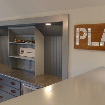 Boys bedroom with playroom