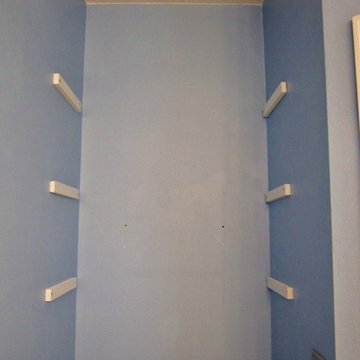DIY Bathroom Storage Over the Toilet