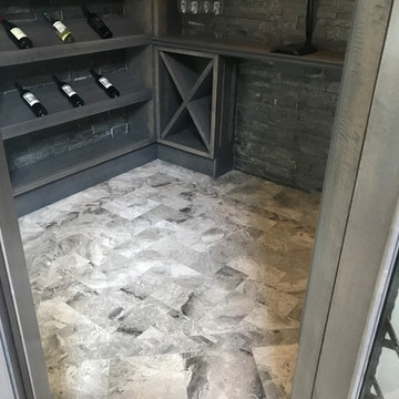 Fantasy Grey Herringbone Floor