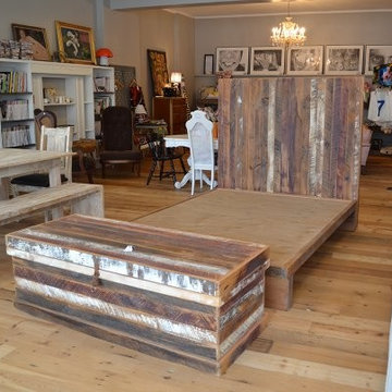 Barnwood bed set