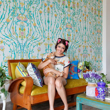 Houzz Tour: Modedesignerns hem är en grön oas i hektiska Delhi