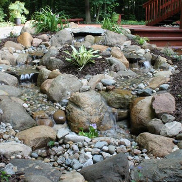 Pondless Waterfall in Northville, MI