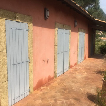 Décor en pierre de taille reconstituée