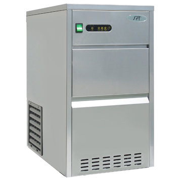 44 lbs. Automatic Stainless Steel Ice Maker