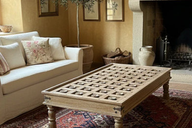 Inspiration for a modern living room remodel in Orlando
