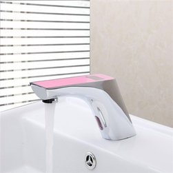 Digital Display Motion Sensor Faucet - Bathroom Sink Faucets
