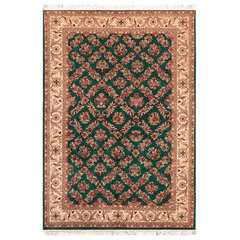 Safavieh Lavar Kerman Lvk620a Cream / Navy Rug 9' x 12