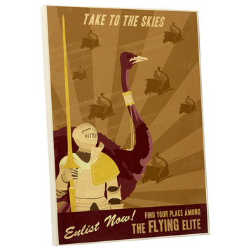 Steve Thomas "The Flying Elite" Gallery Wrapped Canvas Wall Art