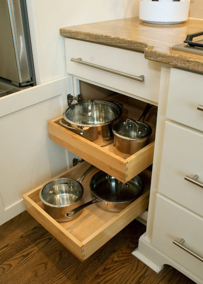 Contemporary Kitchen Drawer Organizers by CliqStudios