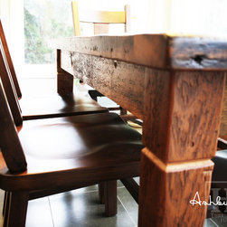 Reclaimed Wood Harvest Tables - Products