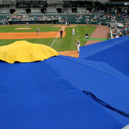 Customer Photo: Custom Commercial Market Umbrellas - Outdoor Umbrellas