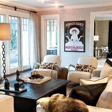 Picture placement and lamp