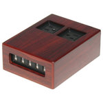 Great Useful Stuff - Power Hub 5 USB + 2 AC Charging Station, Walnut, 4 Short Cords (Usb-C) - * Power With An Innovative And Unique Design -- Our patented design packs a lot of power into your desktop with 5-USB Ports and 2-AC Ports. Plug in laptops, desk lamps, printers, etc. into the 2-AC Ports in the back and all your other smaller devices into the 5-USB Ports in the front. Turn ugly plastic power strips into a visually pleasing alternative to standard, utilitarian power strips.