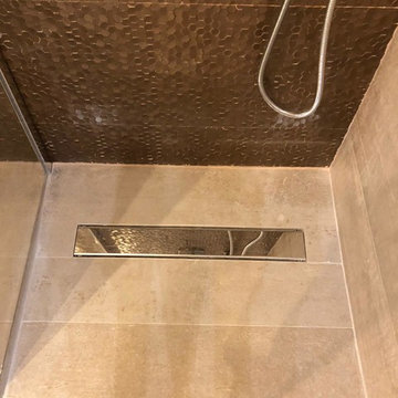 Baño abierto al dormitorio