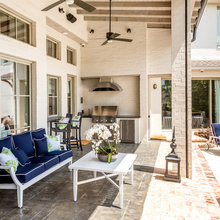 outdoor kitchen