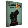 Ryan Fowler 'Black Dog Brewing Co V2' Canvas Art