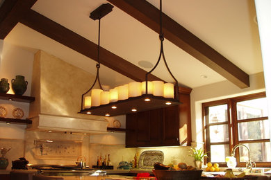 Kitchen - transitional kitchen idea in Other