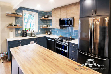 Photo of a contemporary kitchen in DC Metro.