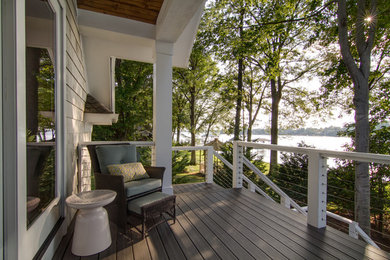 Beach style deck photo in Charlotte