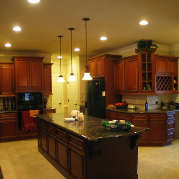 Glazed Cherry Cabinets