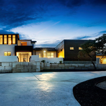 Transitional Modern Build in New Braunfels Texas