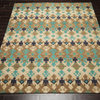 Handmade Wool Oriental Area Rug Beige, Brown, 8x10