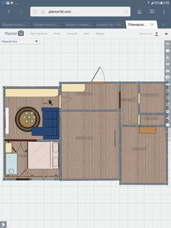 Дизайн-проект 2-х комнатной квартиры