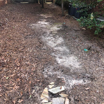 Drainage Solution/Parking Area/ Sod/Straw