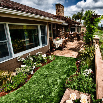 Garden View to Dining Area