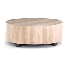 Coffee table round drum