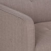Courtney Transitional 82" Wide Sofa Bed, Mocha Linen Look Fabric