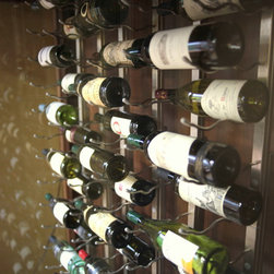 The Stellar - All Glass Wine Cellar Kit Racking - Wine And Bar Cabinets