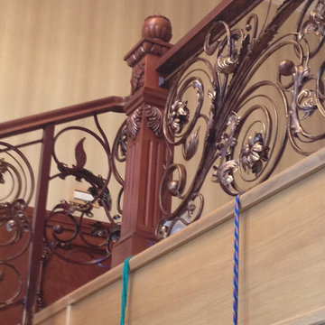 ECLECTICISM OF CLASSICAL, MODERN & ART NOUVEAU RAILING