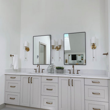 Subdued Luxury Primary Bath