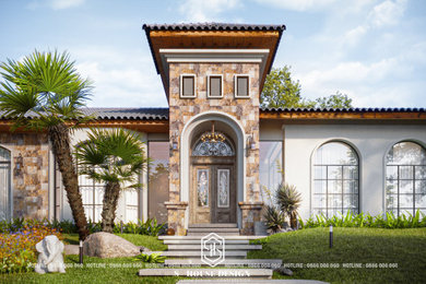Mediterranean Villa Design in Dien Khanh Nha Trang Khanh Hoa Vietnam